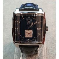TAG HEUER<BR>MONACO CALIBRE 6 AUTOMATICO ACERO 33MM...
