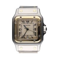 Santos galbee acero y oro 29mm.   