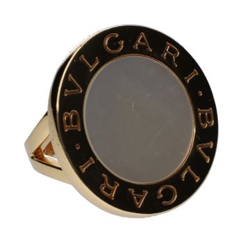 ANILLOS / SORTIJAS<BR>SORTIJA BULGARI BULGARI EN ORO AMARILL... · ref.: (CSI)