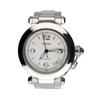 CARTIER<BR>PASHA ACERO AUTOMÁTICO 35MM. · ref.: 2324