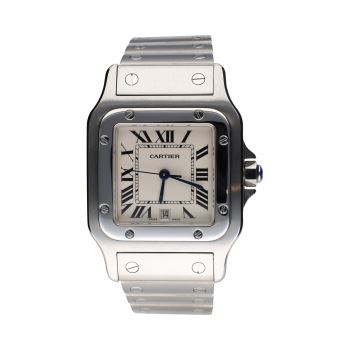 CARTIER<BR>SANTOS GALBEE ACERO QUARTZ 29MM. · ref.: 1564