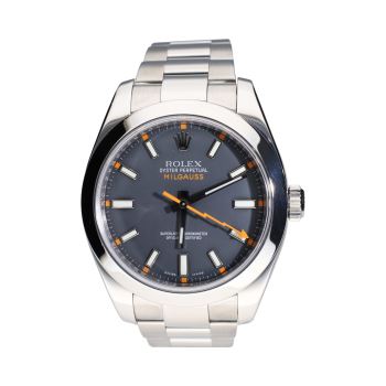 ROLEX<BR>MILGAUSS ESFERA NEGRA 40MM. · ref.: 116400