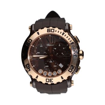 CHOPARD<BR>HAPPY SPORT ORO ROSA DIAMANTES 42MM.  ... · ref.: 8515