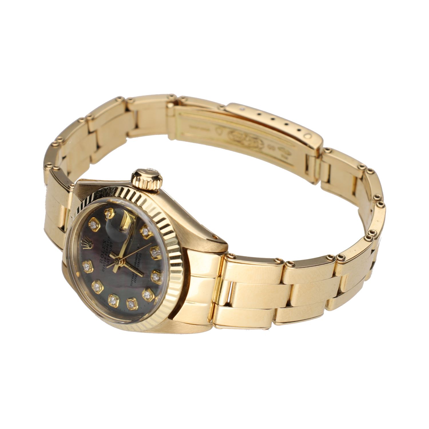 Datejust señora oro amarillo brillantes 26mm.   