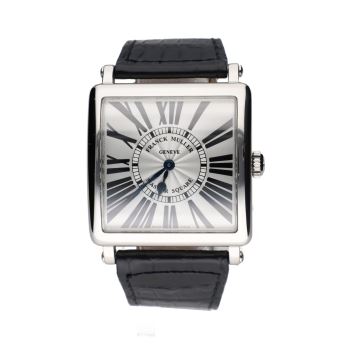 FRANCK MULLER<BR>MASTER SQUARE QUARTZ ACERO 33MM. · ref.: 6002 M QZ