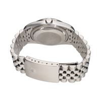 Datejust acero jubille bisel oro blanco esfera azul 36mm.   