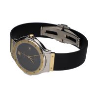 Classic cadete acero y oro 32mm.   