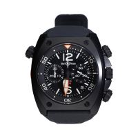 BELL & ROSS<BR>BR02-94 CHRONOGRAPH ACERO CAUCHO 44MM....
