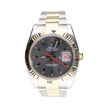 ROLEX<BR>DATEJUST TURN-O-GRAPH ACERO OYSTER 36M... · ref.: 116263