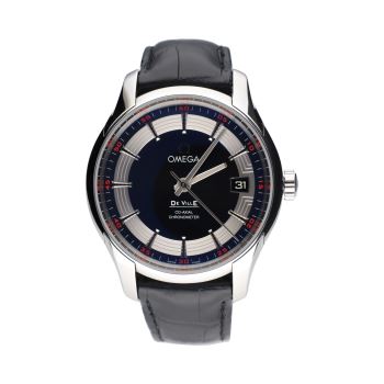 OMEGA<BR>DE VILLE HOUR VISION ACERO CUERO 41MM.... · ref.: 431.30.41.21.01.001