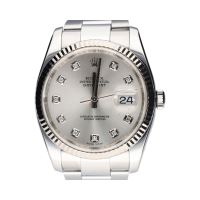 Datejust acero esfera con brillantes 36mm.   