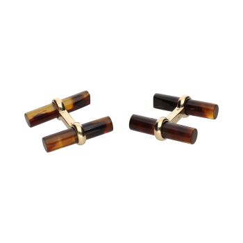 GEMELOS<BR>GEMELOS F VAN CLEEF EN ORO AMARILLO CO... · ref.: (SAM)