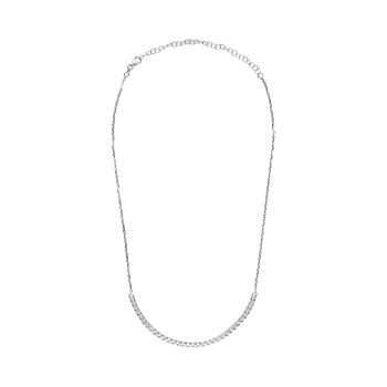 COLLARES<BR>COLLAR EN ORO BLANCO CON BRILLANTES. · ref.: PRESENTA CERTIFICADO...