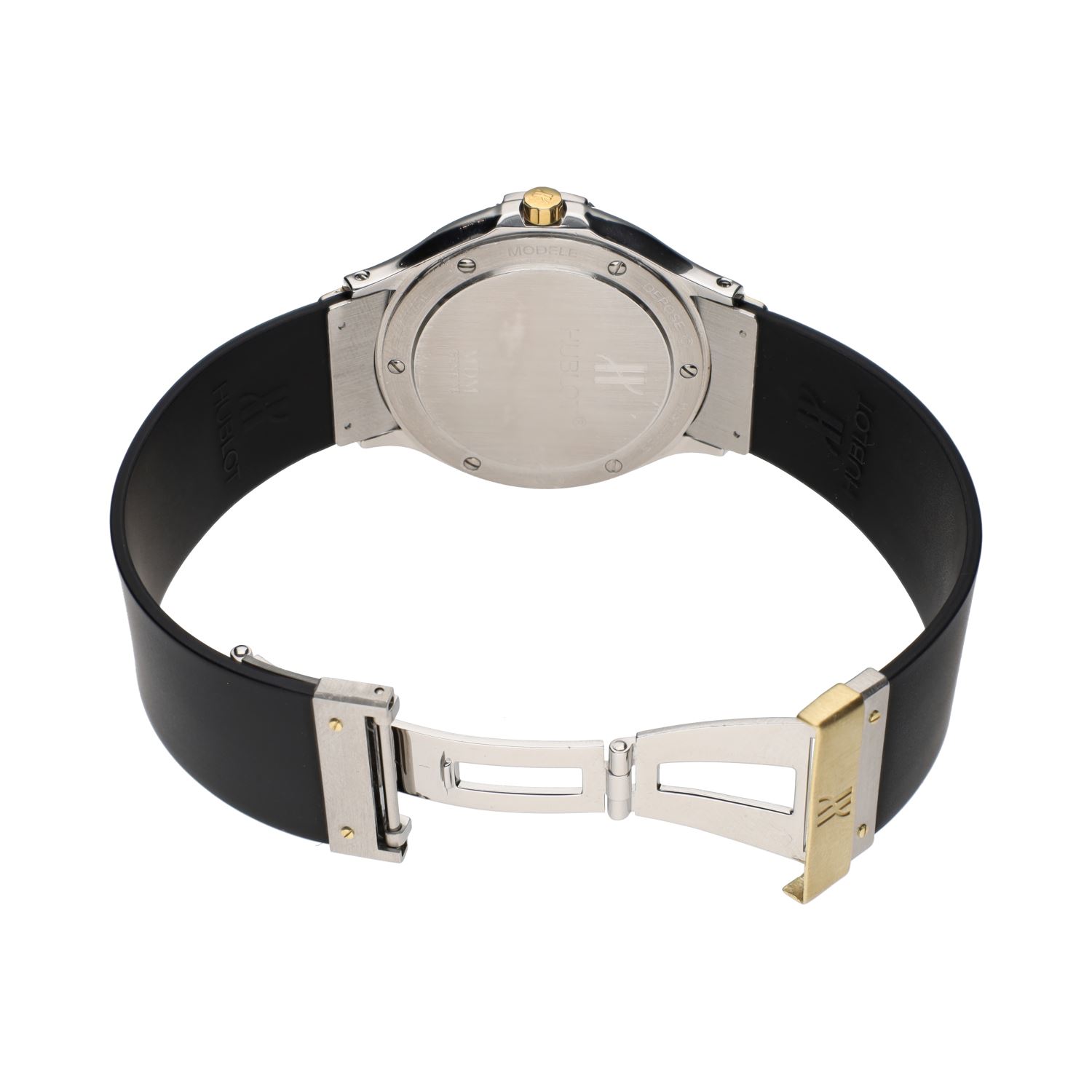 Classic acero y oro caballero 36mm.   