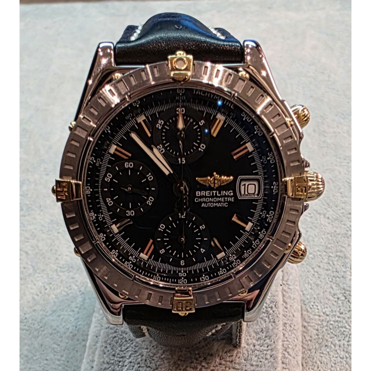 Chronomat acero y oro 39mm.   