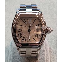 CARTIER<BR>ROADSTER QUARTZ ACERO 31MM.
