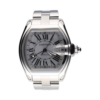 CARTIER<BR>ROADSTER GMT XL ACERO 42MM. · ref.: 2722