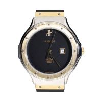 Classic cadete acero y oro 32mm.  