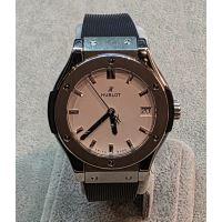 HUBLOT<BR>CLASSIC FUSION QUARTZ ACERO 33MM.