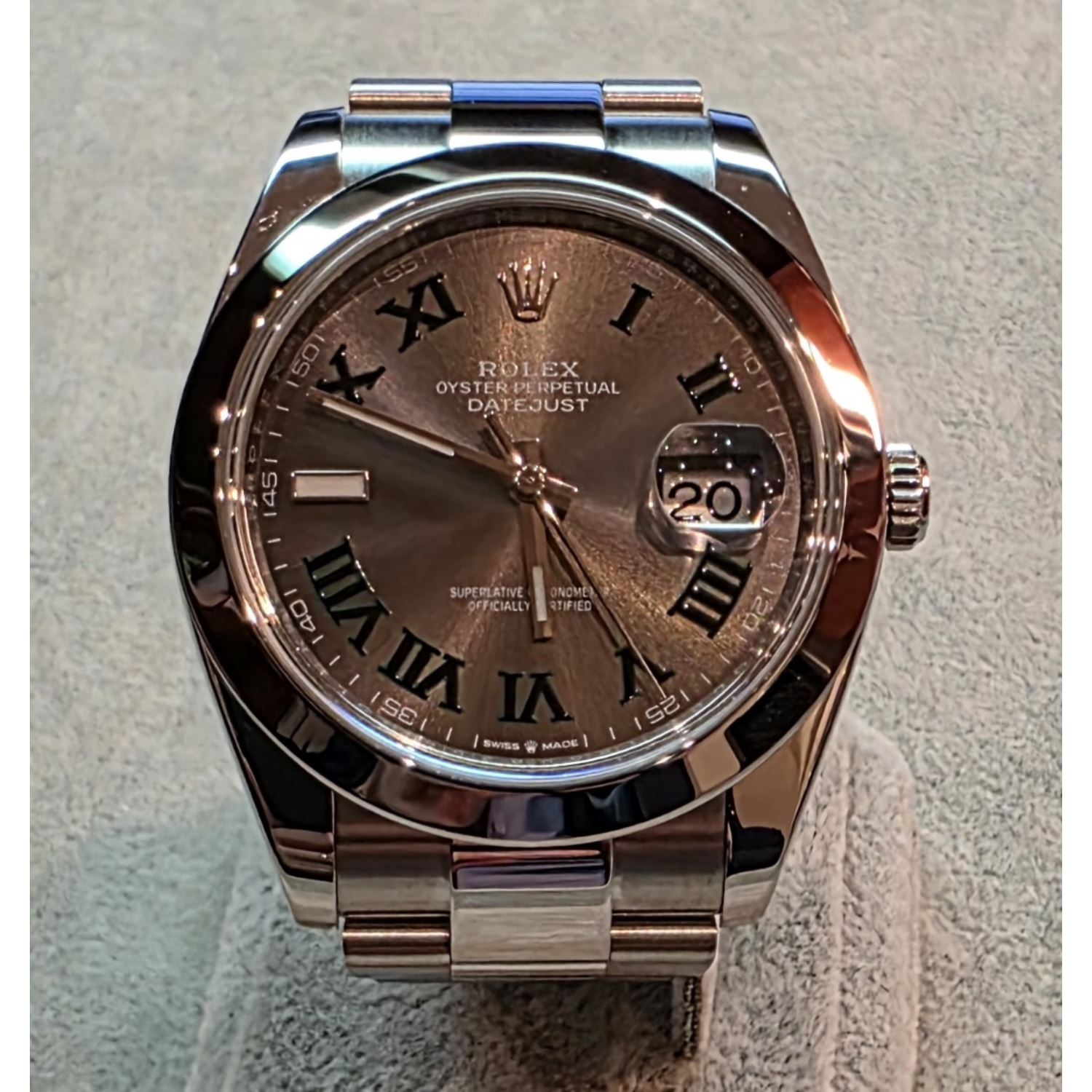 Datejust ii wimbledon acero oyster 41mm.   