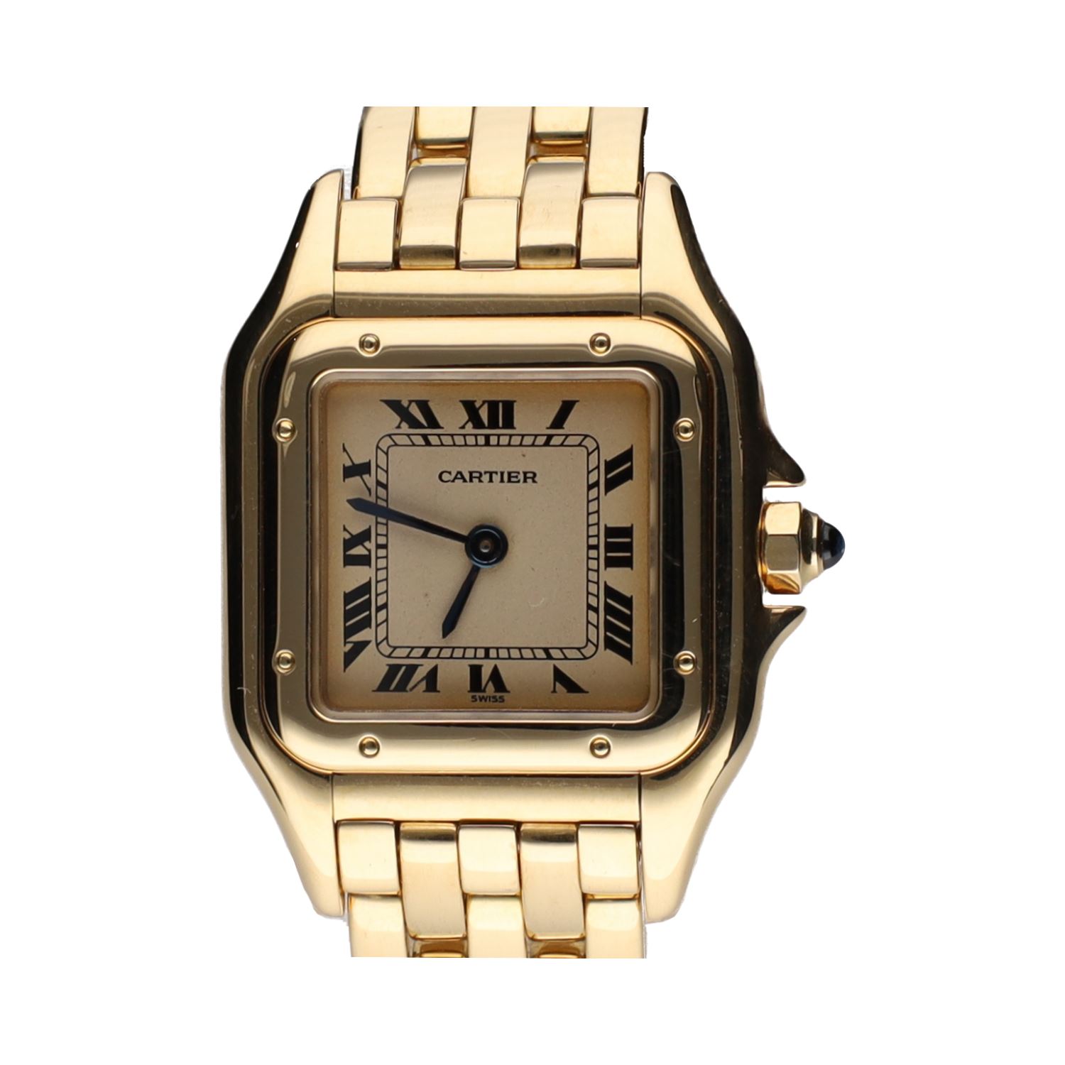 Panthere señora oro amarillo 22mm.   