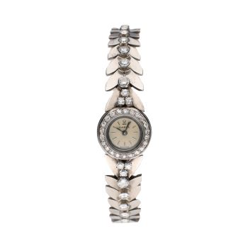 OMEGA<BR>RELOJ PULSERA ANTIGUO EN ORO BLANCO CO... · ref.: 