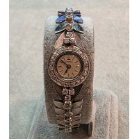 OMEGA<BR>RELOJ PULSERA ANTIGUO EN ORO BLANCO CO...