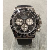 ROLEX<BR>DAYTONA ORO BLANCO ESFERA NEGRA.