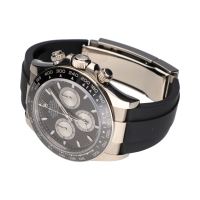 Daytona oro blanco esfera negra.  