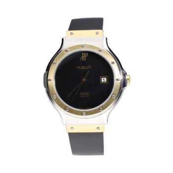 HUBLOT<BR>CLASSIC SEÑORA ACERO Y ORO 28MM. · ref.: 139.10.2