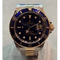 ROLEX<BR>SUBMARINER DATE ACERO Y ORO AZUL 40MM....