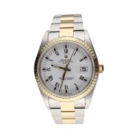 Oyster perpetual date acero y oro 34mm.   