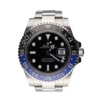 Gmt master ii batman acero 40mm.   
