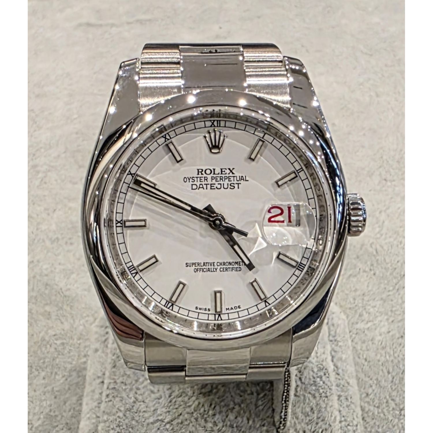 Datejust acero oyster 36mm.  