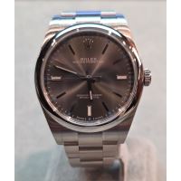 ROLEX<BR>OYSTER PERPETUAL ACERO ESFERA GRIS 39M...