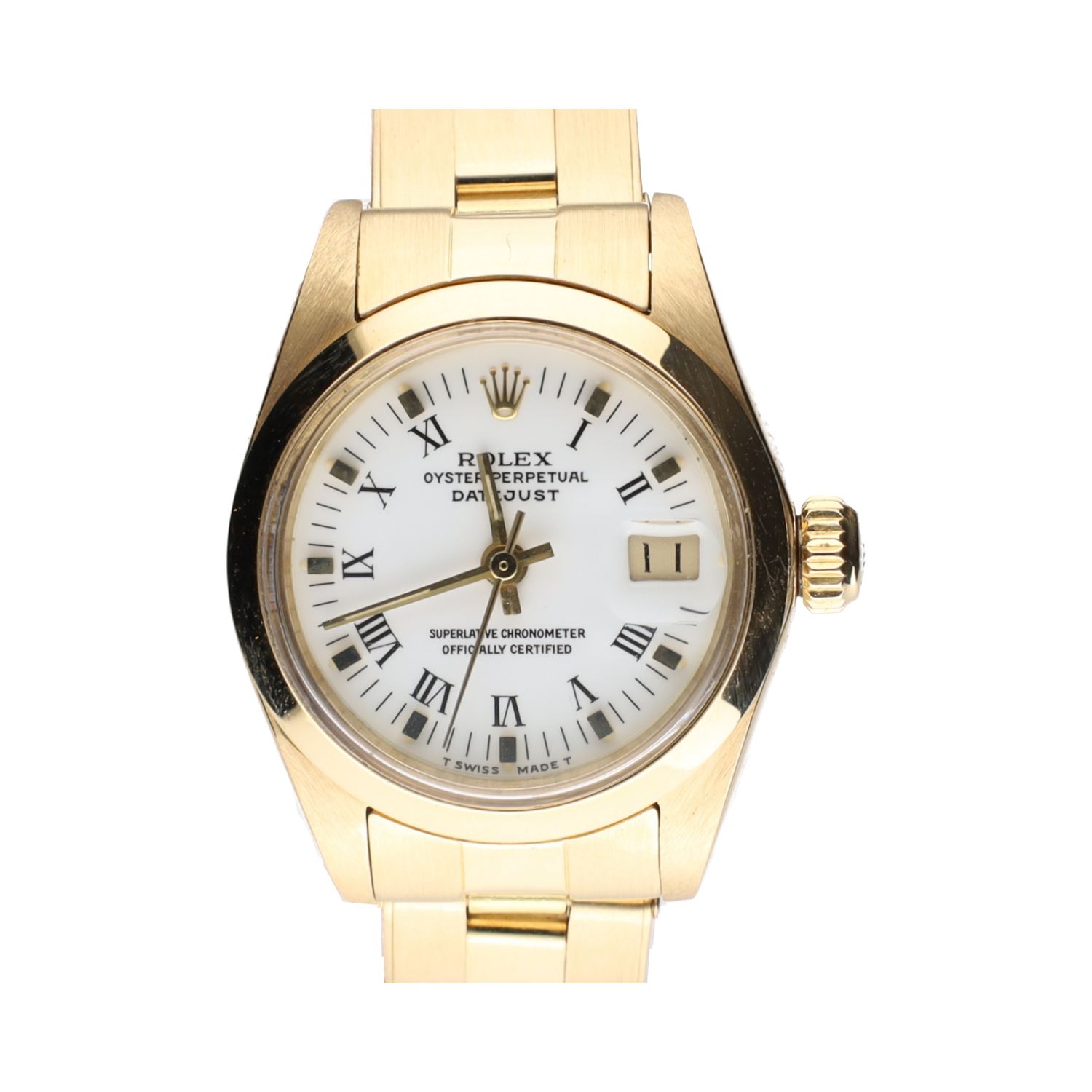 Datejust señora oro amarillo oyster 26mm.   