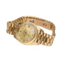 Datejust diamonds señora oro amarillo president corteza 26mm.  