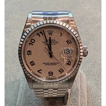 ROLEX<BR>DATEJUST ACERO JUBILLE 36MM. · ref.: 16220