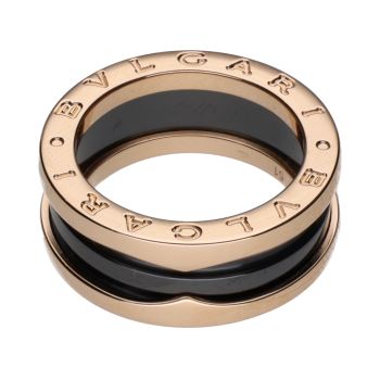 ANILLOS / SORTIJAS<BR>SORTIJA BULGARI B-ZERO EN ORO ROSA Y C... · ref.: (OAM)
