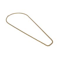 Collar cordón en oro amarillo. Medida 55cm.