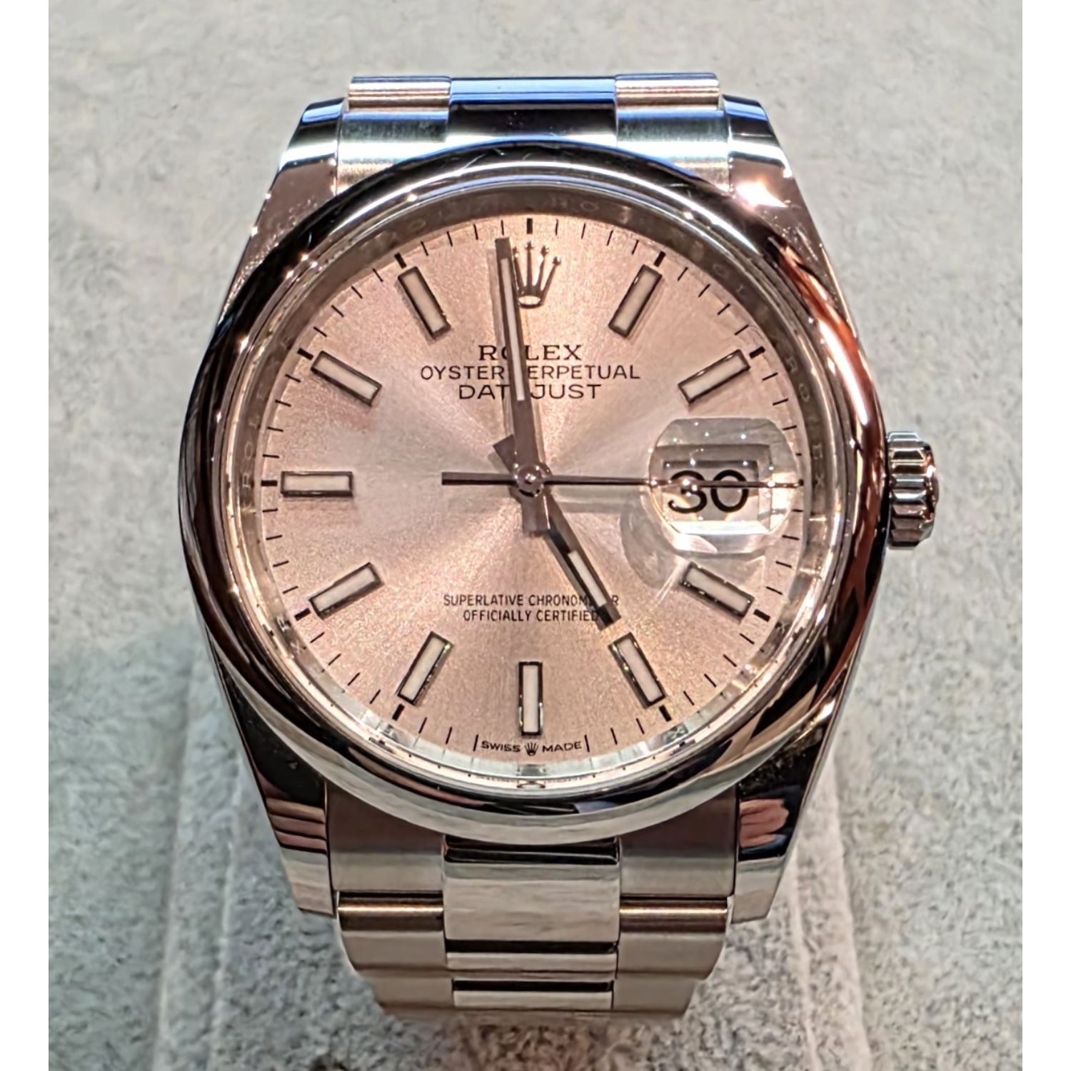 Datejust acero oyster 36mm.   