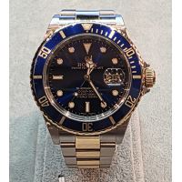 ROLEX<BR>SUBMARINER ACERO Y ORO AZUL 40MM.