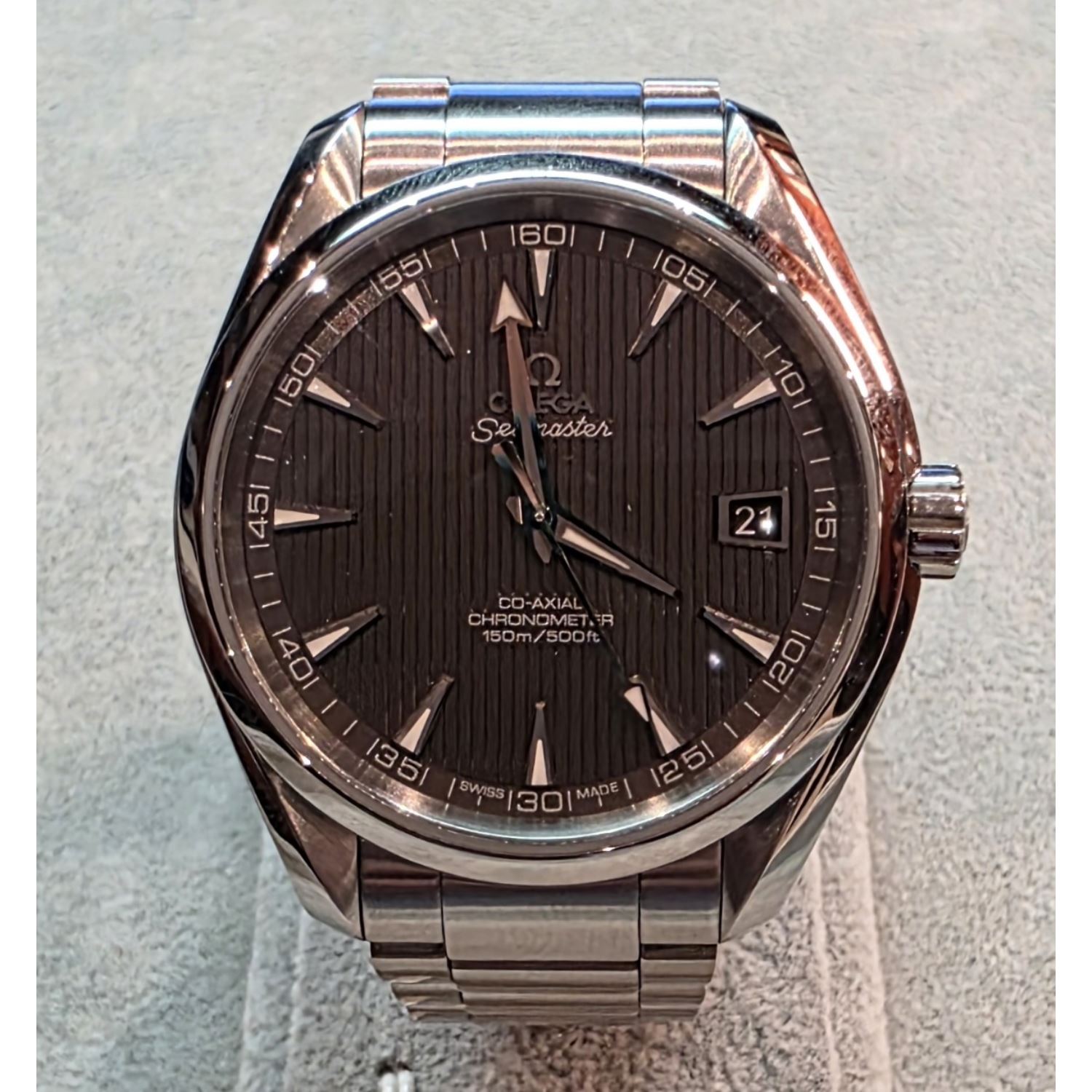 Seamaster aqua terra acero.   