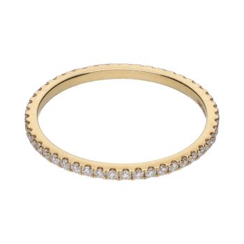 ANILLOS / SORTIJAS<BR>SORTIJA ALIANZA ETERNITY EN ORO AMARIL... · ref.: PRESENTA CERTIFICADO...