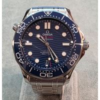 OMEGA<BR>SEAMASTER DIVER 300M ACERO ESFERA AZUL...