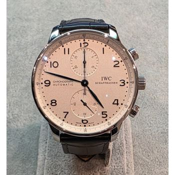 IWC<BR>PORTUGUESE CHRONOGRAPH ACERO 41MM. · ref.: IW371446