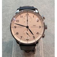 IWC<BR>PORTUGUESE CHRONOGRAPH ACERO 41MM.
