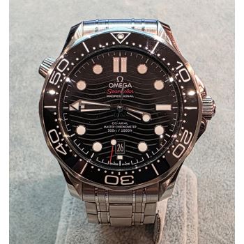 OMEGA<BR>SEAMASTER DIVER 300M ACERO ESFERA NEGR... · ref.: 21030422001001