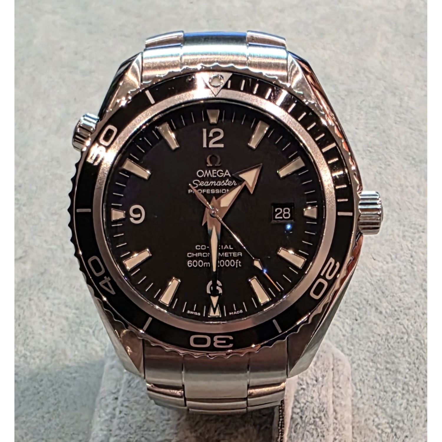 Seamaster planet ocean acero 45mm.   