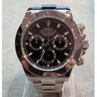 ROLEX<BR>DAYTONA ACERO ESFERA NEGRA.